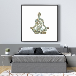 Framed 48 x 48 - Zen attitude