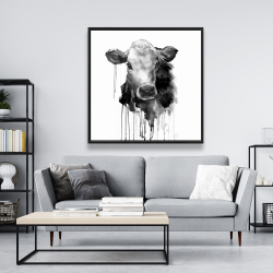 Encadré 48 x 48 - Vache jersey