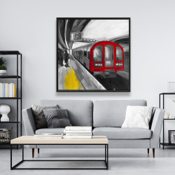 Encadré 48 x 48 - Attente du métro