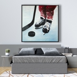 Encadré 48 x 48 - Jeune hockeyeur