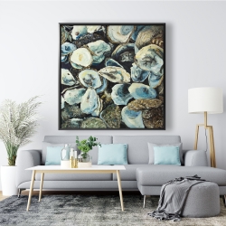 Encadré 48 x 48 - Coquilles d'huîtres