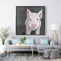 Encadré 48 x 48 - Petit porcelet