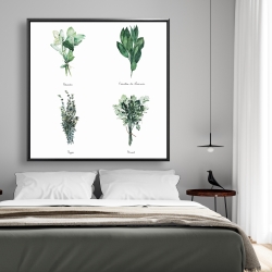 Encadré 48 x 48 - Fines herbes