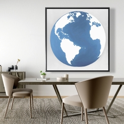 Encadré 48 x 48 - Planète terre