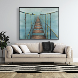 Framed 48 x 60 - In the jungle