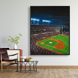 Framed 48 x 60 - Baseball game