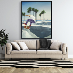 Encadré 48 x 60 - Planchodrome californie