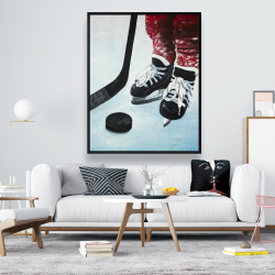 Encadré 48 x 60 - Jeune hockeyeur