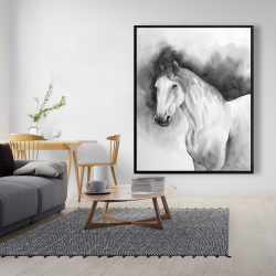 Encadré 48 x 60 - Domino le cheval