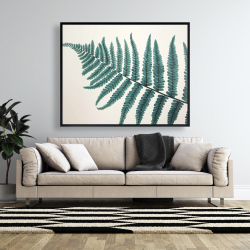 Framed 48 x 60 - Beautiful fern