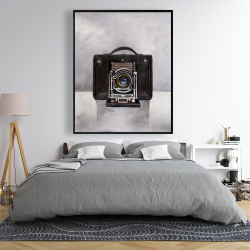 Framed 48 x 60 - Old camera