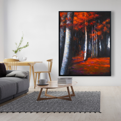 Framed 48 x 60 - Mysterious forest