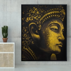 Framed 48 x 60 - Buddha of indonesia