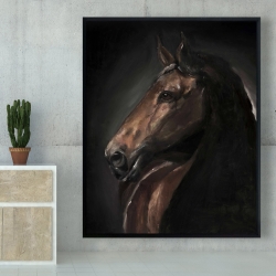 Framed 48 x 60 - Spirit the horse