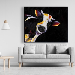 Encadré 48 x 60 - Une drôle de vache