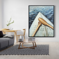 Framed 48 x 60 - Canoe adventure