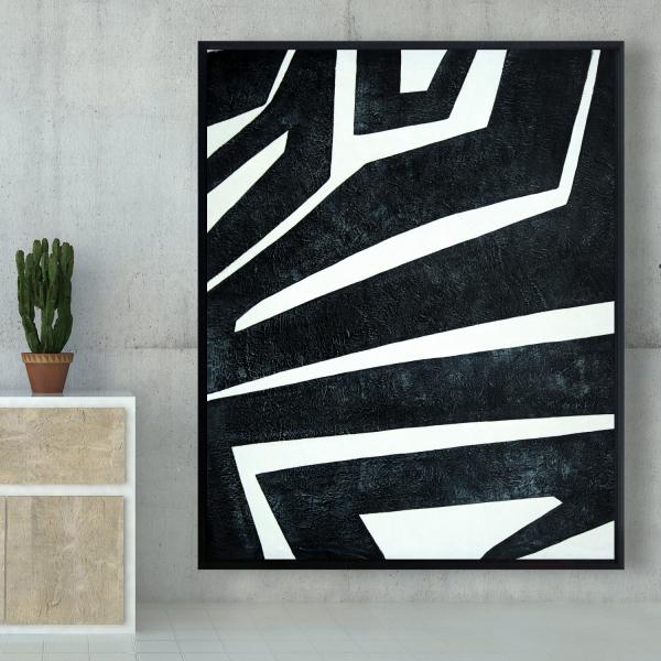 Encadré 48 x 60 - Labyrinthe