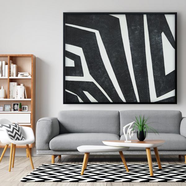 Encadré 48 x 60 - Labyrinthe