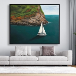Framed 48 x 60 - At seda in porto venere