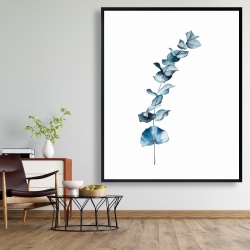 Encadré 48 x 60 - Feuilles d'eucalyptus bleu