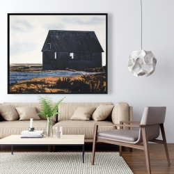 Framed 48 x 60 - Abandoned barn