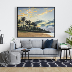 Encadré 48 x 60 - Moments d'été tropical