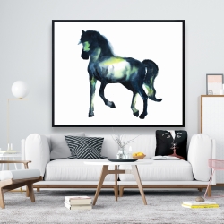 Framed 48 x 60 - Elegant horse
