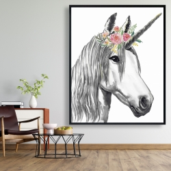 Framed 48 x 60 - Unicorn