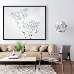 Framed 48 x 60 - Baby's-breath flowers