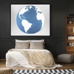 Encadré 48 x 60 - Planète terre