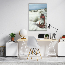 Magnétique 20 x 30 - Lanterne sur la plage
