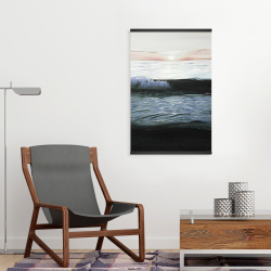 Magnétique 20 x 30 - Coucher de soleil désaturée