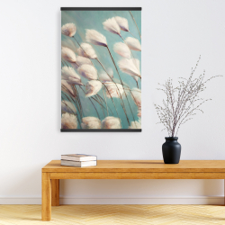 Magnetic 20 x 30 - Cotton grass flowers in the wind