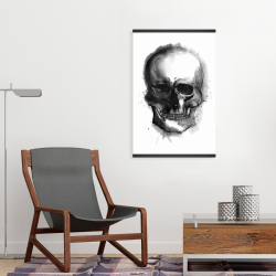 Magnetic 20 x 30 - Watercolor dark skull