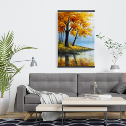 Magnetic 20 x 30 - Trees by the lake