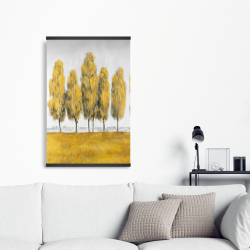 Magnetic 20 x 30 - Abstract yellow trees