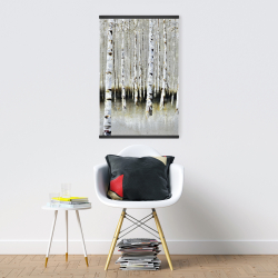 Magnetic 20 x 30 - Winter forest landscape