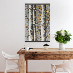 Magnetic 20 x 30 - Blossoming birches