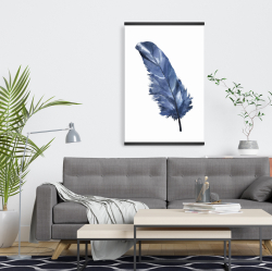 Magnetic 20 x 30 - Blue feather