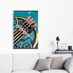 Magnetic 20 x 30 - Musician with french horn