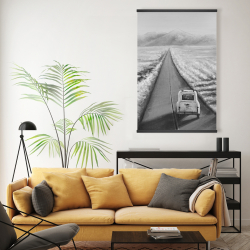 Magnétique 20 x 30 - Voiture sur la route