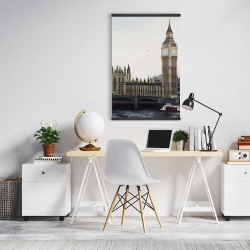 Magnetic 20 x 30 - Big ben clock elizabeth tower in london