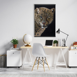 Magnetic 20 x 30 - Realistic fierce leopard