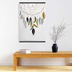 Magnetic 20 x 30 - Dreamcatcher with feathers