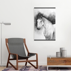 Magnétique 20 x 30 - Domino le cheval