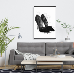 Magnétique 20 x 30 - Escarpins noirs