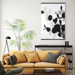 Magnétique 20 x 30 - Branches et feuilles rondes