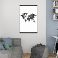 Magnetic 20 x 30 - Watercolor world map