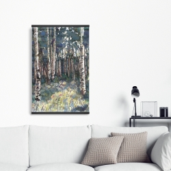Magnétique 20 x 30 - Bouleaux