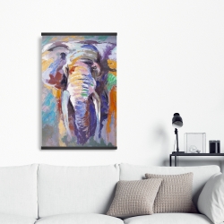 Magnetic 20 x 30 - Elephant in pastel color